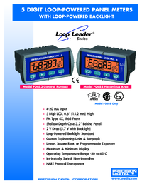 Thumbnail of document PD683 PD688 datasheet 1384